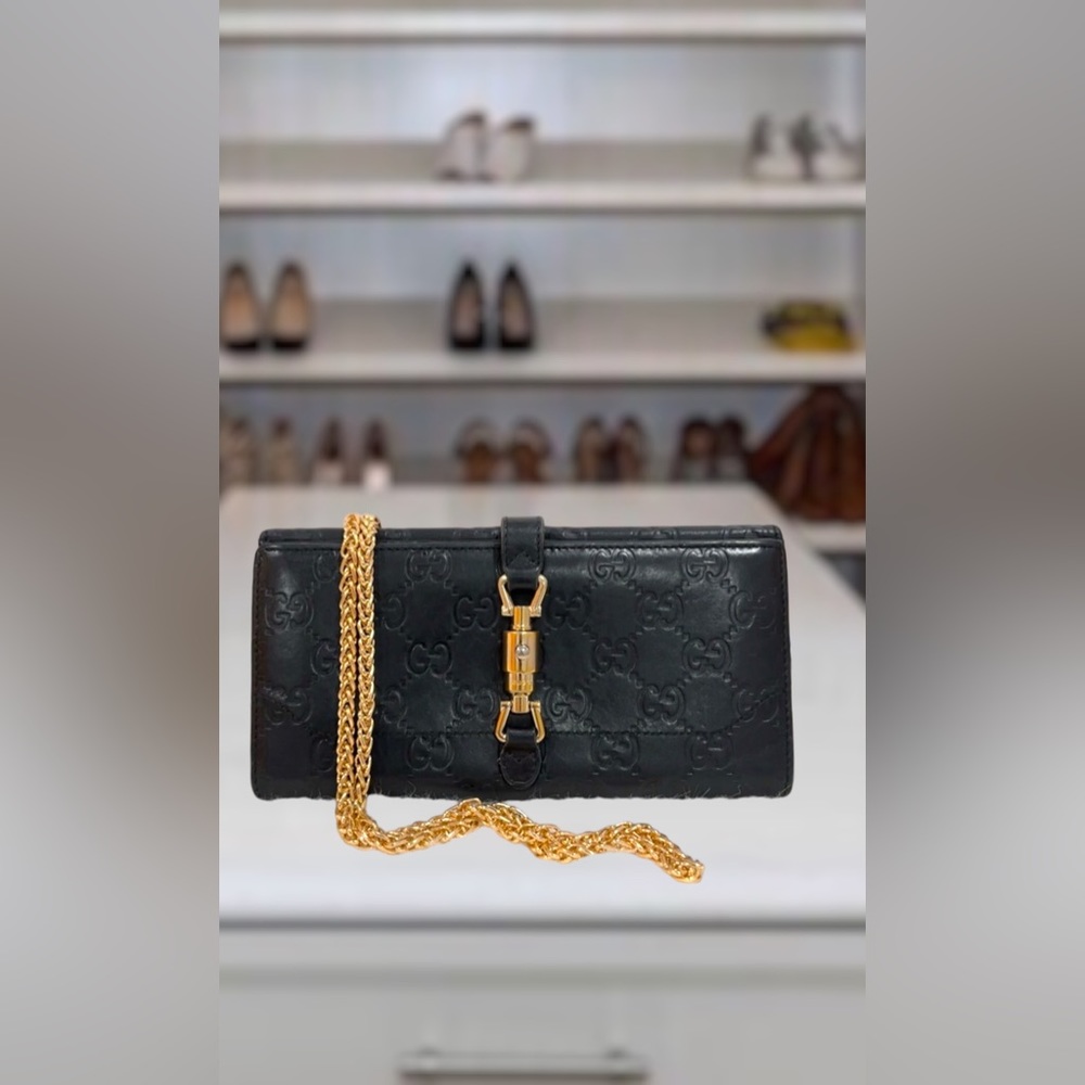 GUCCI Jackie Bifold VTG Wallet (1961) Rare